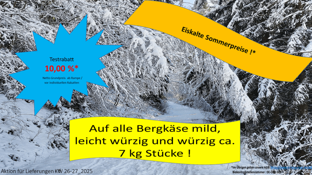 Eiskalte Sommerpreise !*